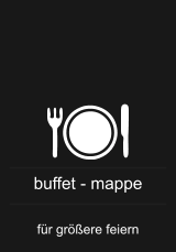 buffet - mappe   für größere feiern